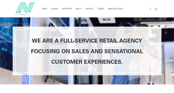 Desktop Screenshot of nordicretailgroup.com